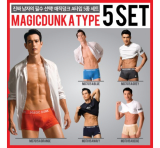 Magic Dunk Drawers Male Funtional Underwear A type 5pics Set